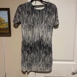 Black and White sparkly sequin dress, worn twice